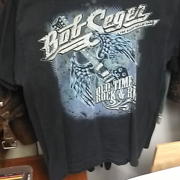 BOB SEGER CONCERT TEE-SHIRT - Picture 1 of 2